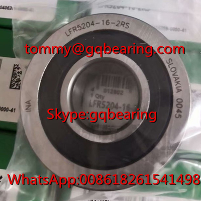 Gcr15 Stahlmaterial INA LFR5204-16-2RS Gleiswalzlager LFR5204-16-2RS-RB Lager 20*52*22,6mm