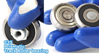 C35 Prismatic Roller (C35-2RS ZZ): Spezialisiert für 35 mm Compact T/U-Rail