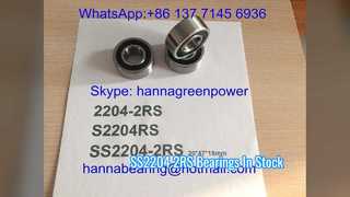 SS2204 2RS selbstausrichtendes Kugellager aus Edelstahl