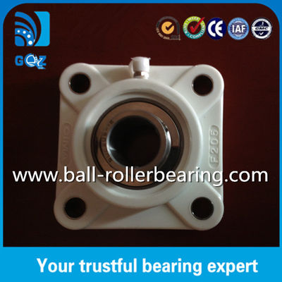 kaufen Weißgehäuse Kunststoffkissen - Blocklineare Kugellager Haltbarkeit UCF205-16 Online-Herstellung