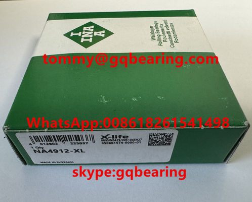 kaufen Einzeilenkelchromstahlmaterial INA NA4912 NA4912-XL Nadelwalzlager mit Innenring Online-Herstellung