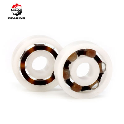kaufen Polyeurethane Ball Bearing POM 6001 Plastic Bearing 6001 P6001 Deep groove Ball Bearing with Glass Ball 12*28*8mm Online-Herstellung