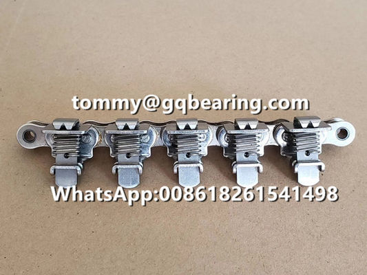 kaufen 12.7mm Pitch SUS304 Edelstahl Gripper Kette Vakuum Siegel Online-Herstellung