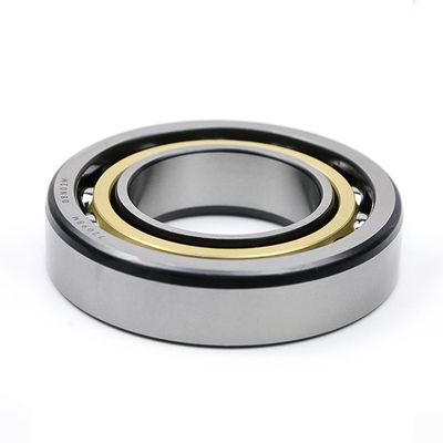 QJ207M Vierpunkte-Winkelkontaktkugellager mit 17 mm Höhe mit Messingkäfig
