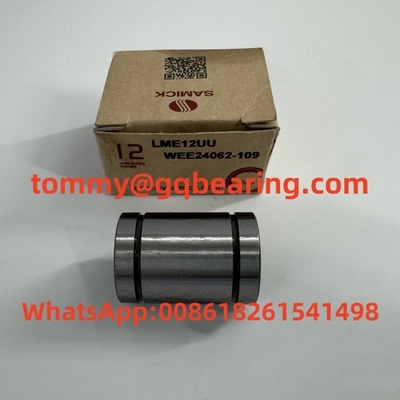 Stahl Samick LME12UU WEE24062-109 Harzkäfig Lineares Kugellager LME12-A Lineare Buschbelag