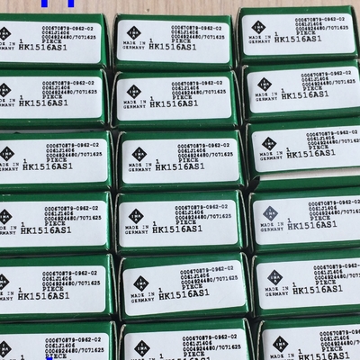 HK1516AS1 Offene End-Zugbecher Metrische Nadellager mit Schmierloch 15x21x16mm