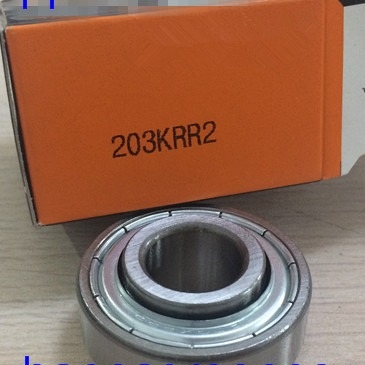 203KRR2 Metallgeschütztes Einfügungskugellager / Landwirtschaftslager 16.256*40*18.288 / 12mm