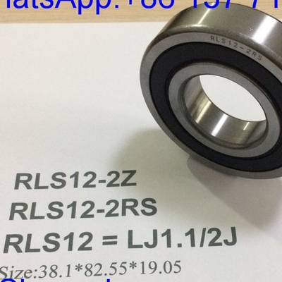 RLS12-2RS / LJ1.1/2-2RSJ Inch Größe Automobillager Tiefen Rillen Kugellager 38,1*82,55*19,05mm