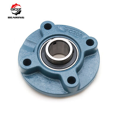 LKF211-2F 4-Bolt Flange Bearing With H2311 Sleeve, Double 2F Mud Seals