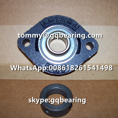 INA FLCTE17 FLCTE17-XL Gusseisenmaterial Zwei-Schrauben Flansche Kissen Block Kugellager Innen Durchmesser 17 mm