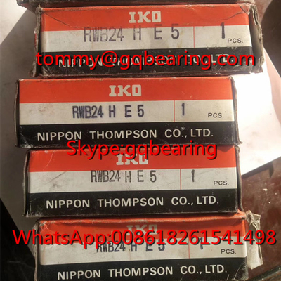 Japan-Ursprung Gcr15 Stahlpräzisions-flaches lineares Rollenlager material-IKO RWB24HE5