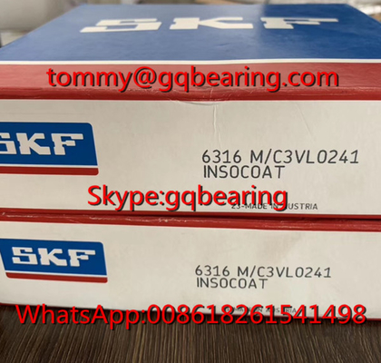 Österreich Herkunft SKF 6314/C3VL0241 INSOCOAT Tiefgeschleifte Kugellagerdichtungen Typ ZZ 2RS OPEN