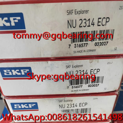 SKF NU2314 Luftkompressor ECP-Zylinderrollenlager-NU2314ECP, der 70x150x51mm trägt